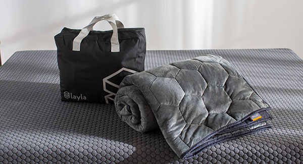 product image of layla weighted blanket