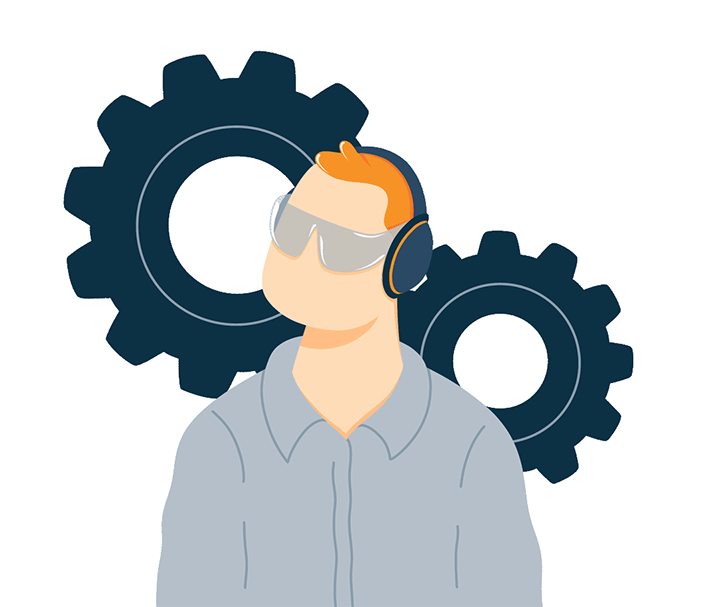 Animated Image of Judge Doctor Nurse Police Officer and Production Worker Animated Image of Judge Doctor Nurse Police Officer and Production Worker