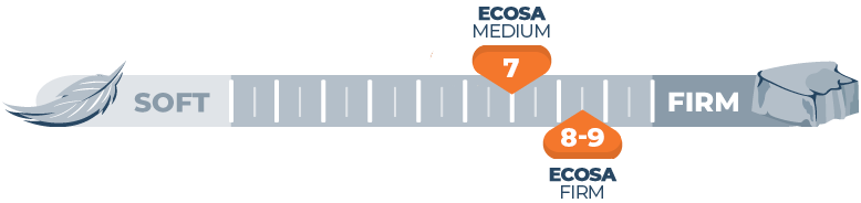 Our In-Depth Ecosa Mattress Review for 2025 5 Mattress Firmness Scale Ecosa