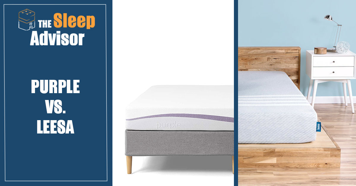 Leesa vs. Purple Mattress - Two Excellent Bedding Giants Do Battle Leesa vs. Purple Mattress - Two Excellent Bedding Giants Do Battle
