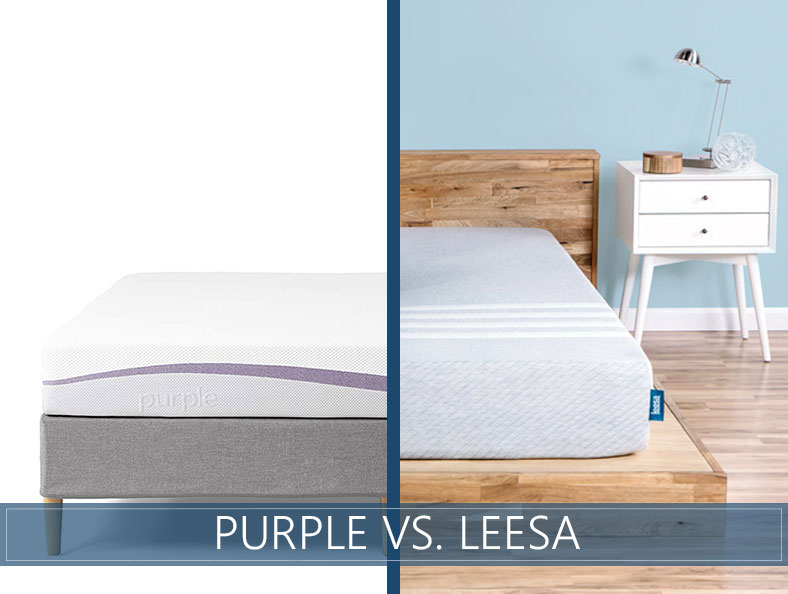Leesa vs. Purple Mattress - Two Excellent Bedding Giants Do Battle Leesa vs. Purple Mattress - Two Excellent Bedding Giants Do Battle