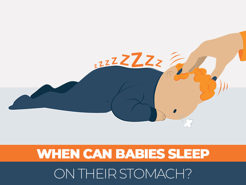 When Can Your Baby Start Sleeping on Their Stomach?