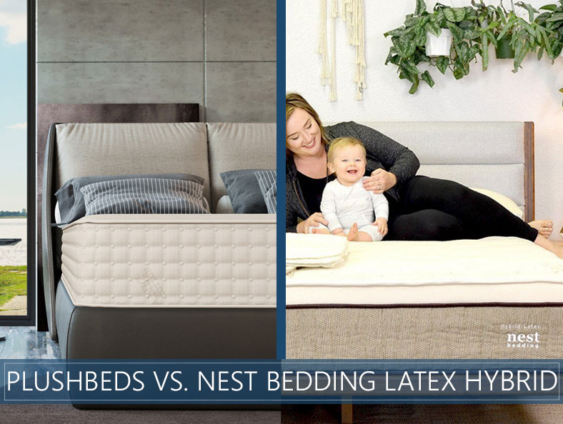 nest bedding latex hybrid comparison image