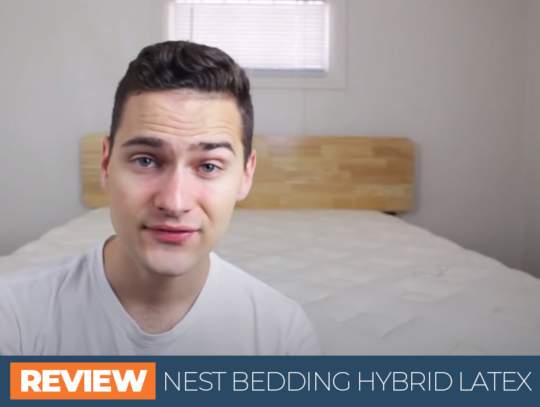 Overview of the Nest Natural Hybrid Latex mattress