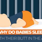 Why babies like to sleep with their knees under the stomach