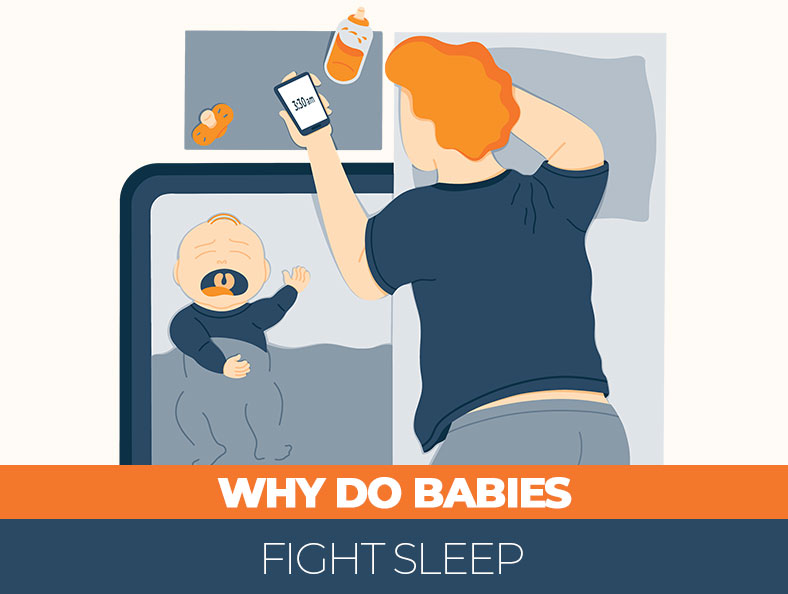 Why do babies have trouble with sleeping