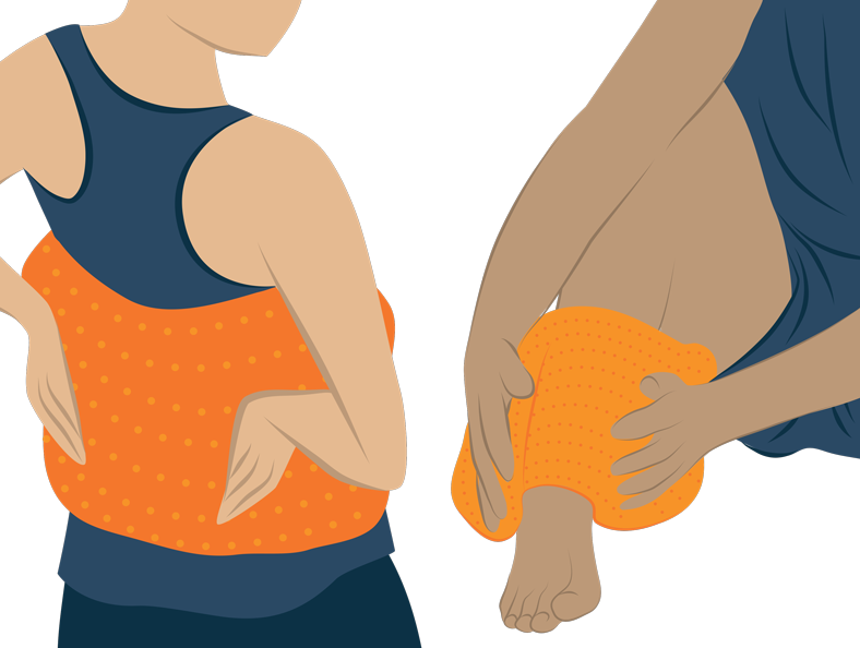 usage of heating pad for different body parts usage of heating pad for different body parts