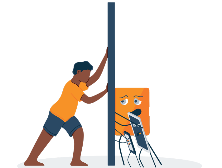 keep the gadgets out illustration keep the gadgets out illustration