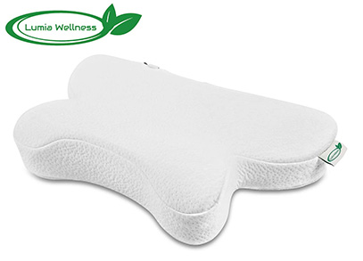 Product image of lumia wellness wedge pillow for sleep apnea small