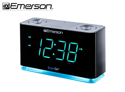 Emerson SmartSet Alarm Clock Radio with Bluetooth Speaker product image 