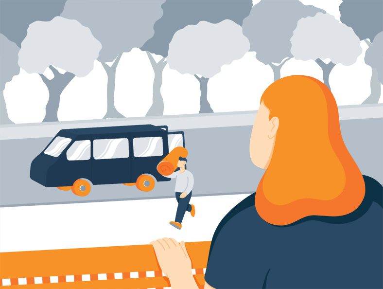 Best Sofa Bed Mattress - Our 4 Highest-Rated Products for 2025 19 Illustration of a Lady Waiting for Mattress Delivery