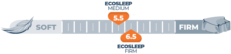 Brooklyn Bedding EcoSleep Mattress Review for 2025 5 Mattress Firmness Scale EcoSleep