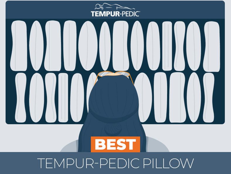 Best tempurpedic pillow online for back sleepers