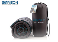 Product image of SORISON Large, Ultra Warm, Puffy Camping Blanket, Hammock Top Quilt and Stadium Blanket for Cold Weather small