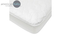 American Baby Company Waterproof Fitted Crib and Toddler Protective Mattress Pad Cover product image small