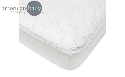 American Baby Company Waterproof Fitted Crib and Toddler Protective Mattress Pad Cover product image 