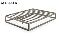 Mellow 12-Inch Metal Platform Queen Bed Frame product image small