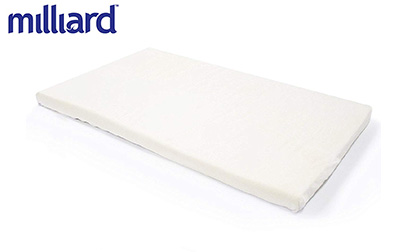 Milliard Mini Crib Memory Foam Mattress Topper product image 