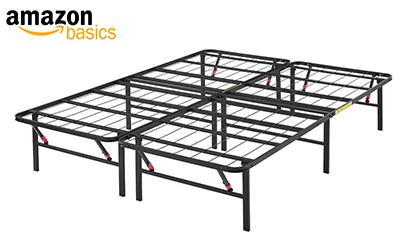 Product image of AmazonBasics Foldable, Metal Platform Bed Frame with Tool-Free Assembly