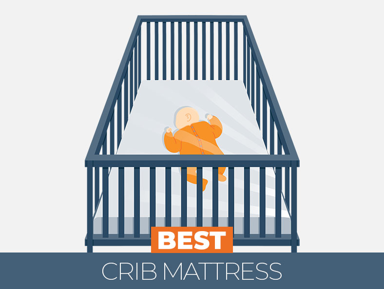 13.5 by 19 in crib mattress