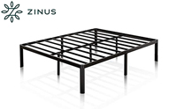 Zinus Van 16 Inch Metal Platform Bed Frame with Steel Slat Support product image small