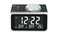 product image LATME-Alarm-Clock-Radio-for-Heavy-Sleepers W Dual Alarms small