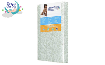  product image of Dream On Me Two Sided Mini Portable Crib Foam Mattress