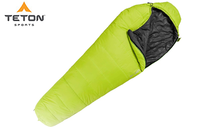 TETON Sports LEEF Lightweight Mummy Sleeping Bag