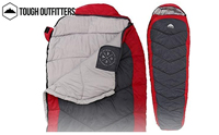 tough outdoors Mummy Sleeping Bag with Compression Sack product image small