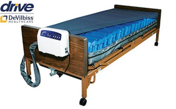 Drive Medical Multi-Zoned Foam Hospital Bed Mattress with 5