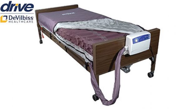 Drive Medical Med Aire Low Air Loss Mattress Replacement System with Alternating Pressure product image