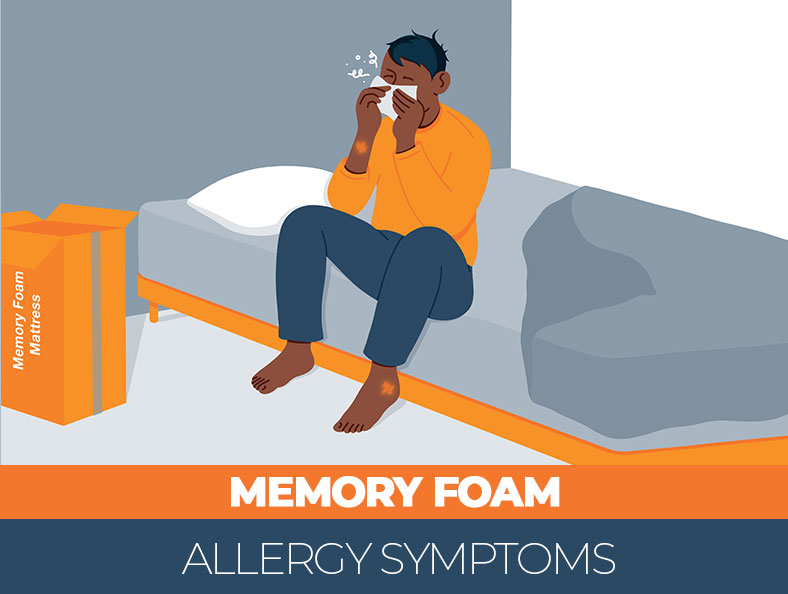 how to avoid the allergies on memory foam