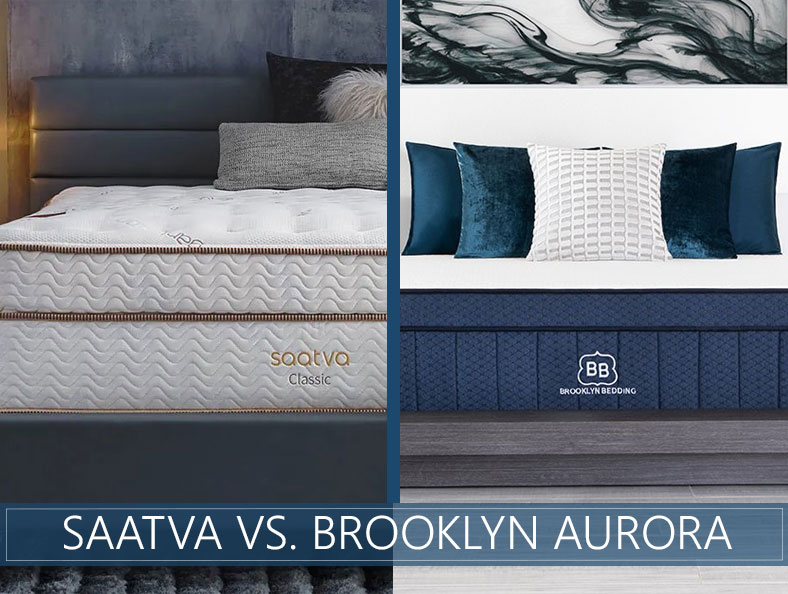 our comparison of saatva and brooklyn aurora