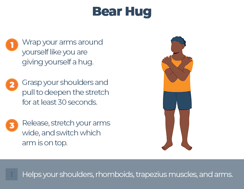 Bear Hug Stretch Bear Hug Stretch
