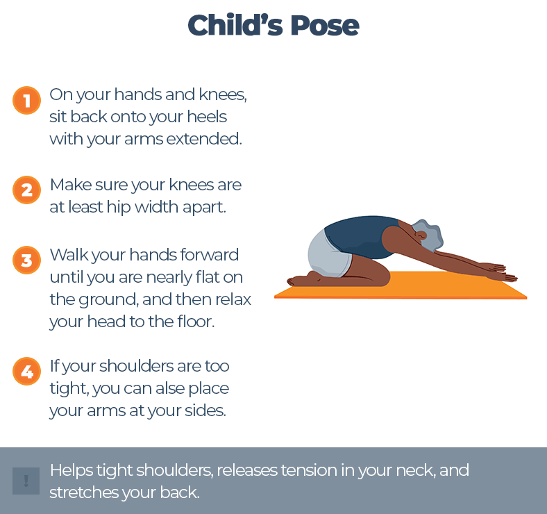 Child's Pose Stretch Child's Pose Stretch