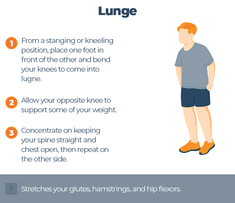 Lunge Stretch Lunge Stretch