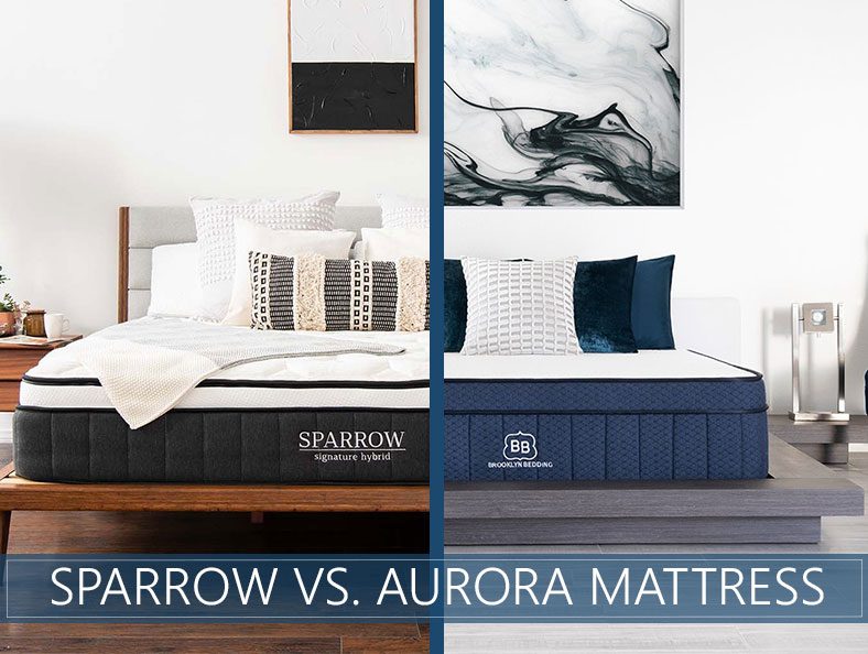 Our Sparrow vs. Brooklyn Bedding Aurora Luxe Bed Comparison for 2024