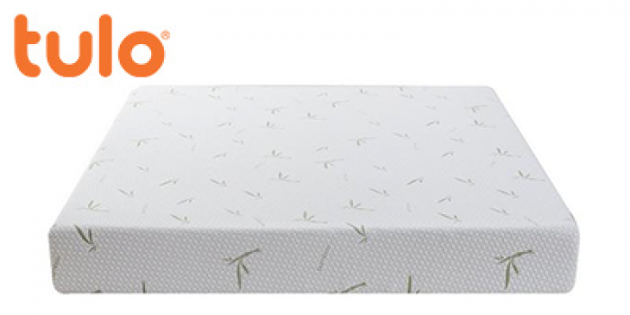 Tulo Full 10 Memory Foam Bamboo Mattress