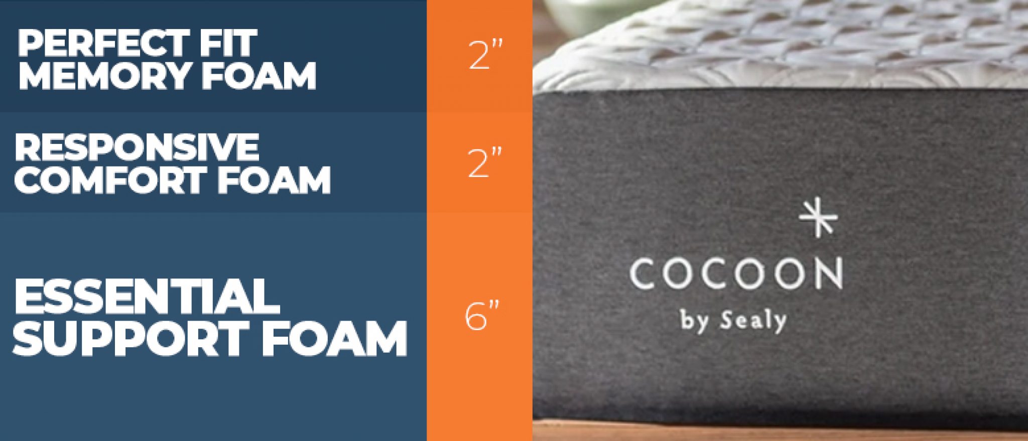 The Cocoon Chill by Sealy Mattress Review updated for 2024 Sleep Advisor