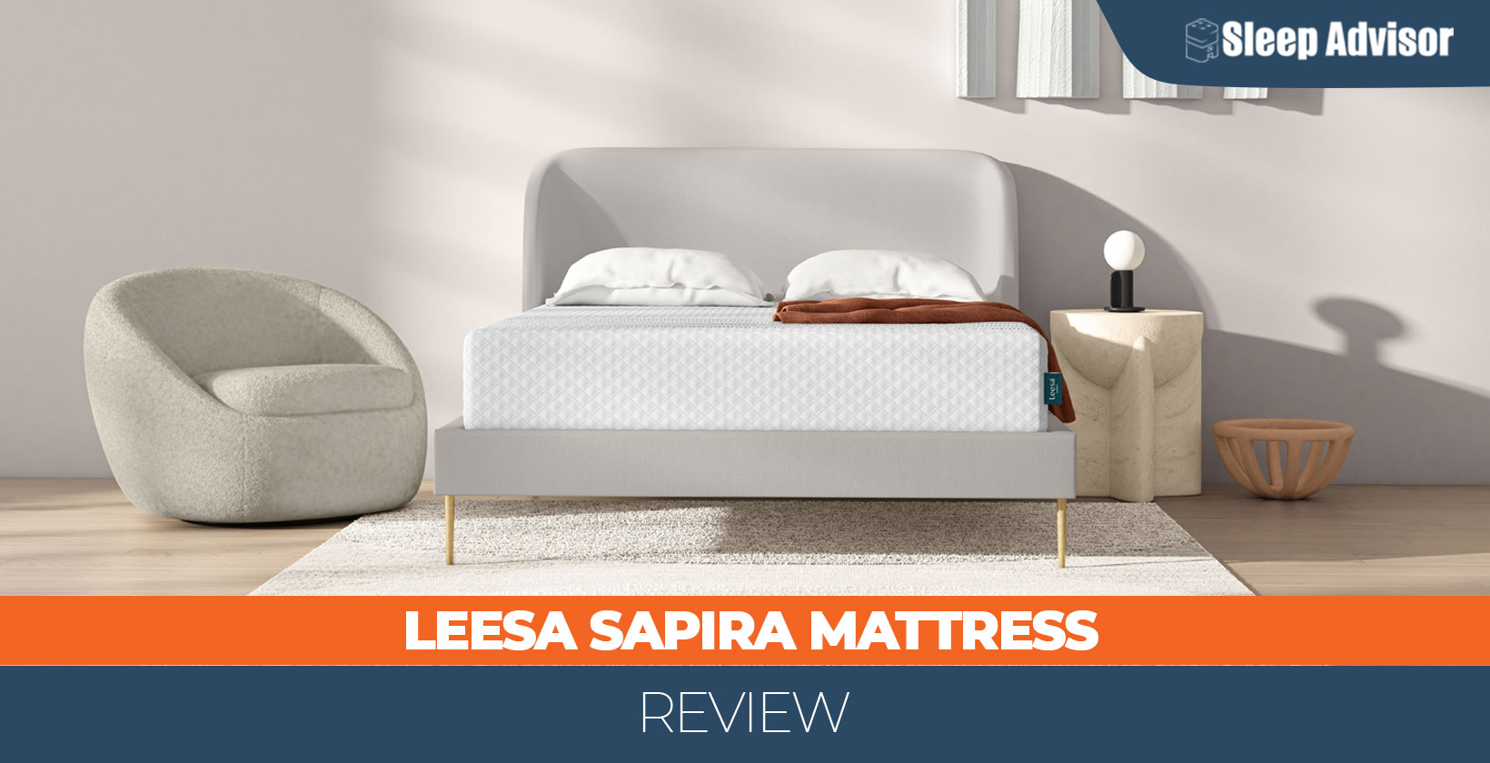 Leesa Sapira mattress review 1640x840px