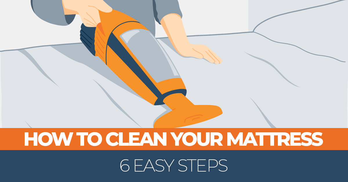 6 Steps on How to Clean Your Mattress