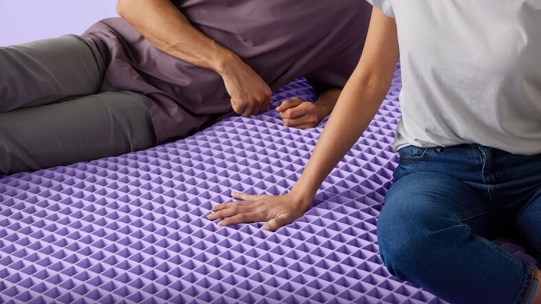 Significant Purple's GelFlex Grid Mattress Layer Significant Purple's GelFlex Grid Mattress Layer