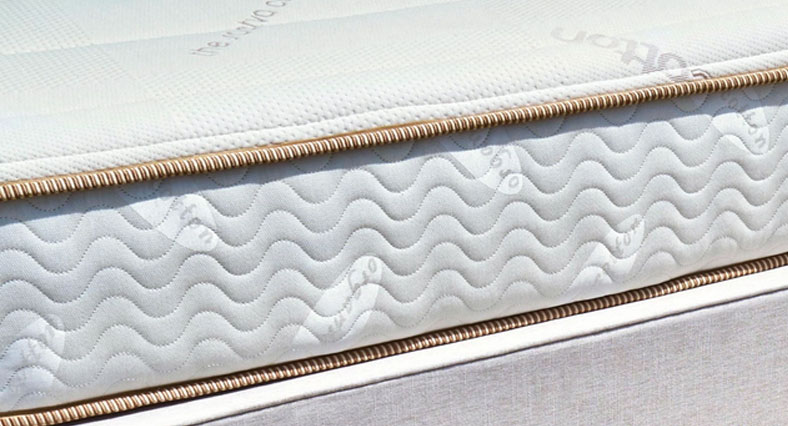 Close up of Zenhaven Mattress Cover Close up of Zenhaven Mattress Cover