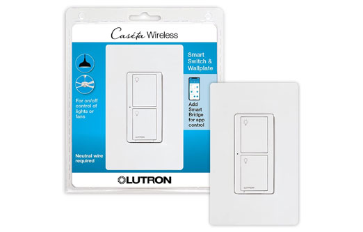 Lutron Caseta Smart Home Switch with Wallplate product image