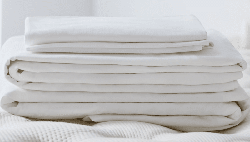 Saatva Organic Percale Sheet Set