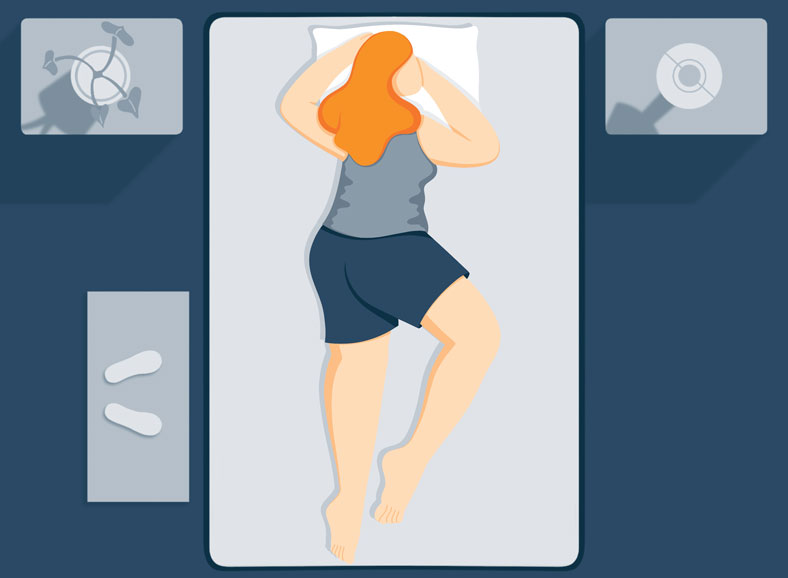 lady-sleeping-on-her-stomach-in-the-skydiver-position lady sleeping on her stomach in the skydiver position