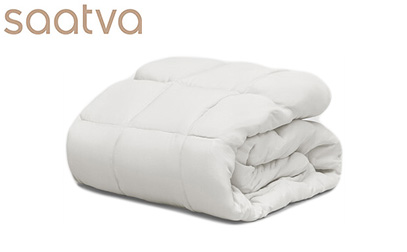 All-Year Down Alternative Comforter Saatva product image