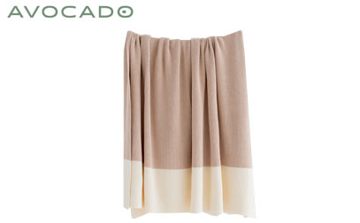 Avocado Luxury Natural Throw Blanket product