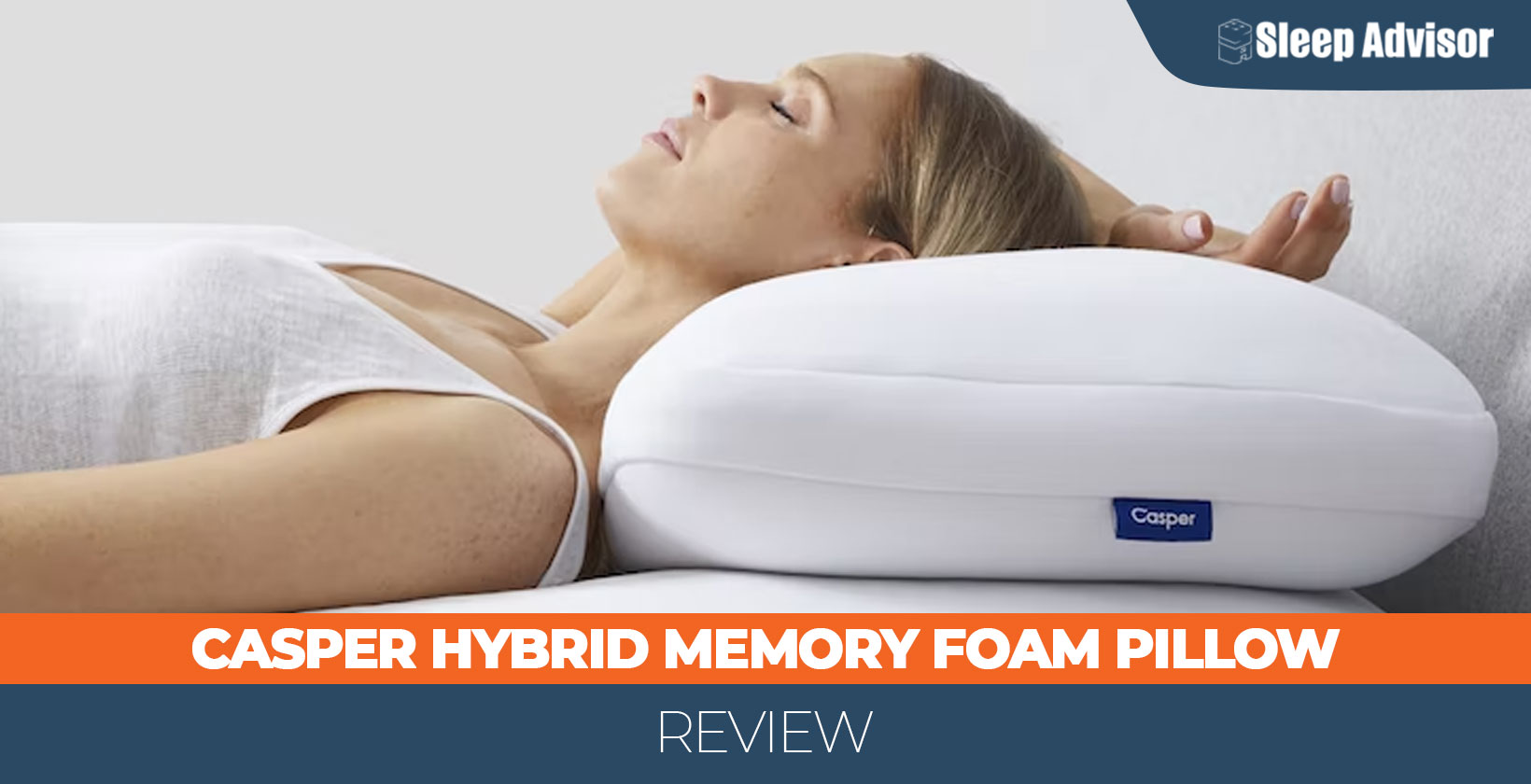 Casper Hybrid Memory Foam Pillow Review 1640x840px