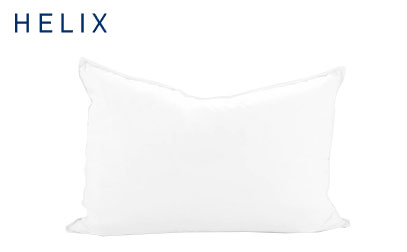 helix down and feather pillow product